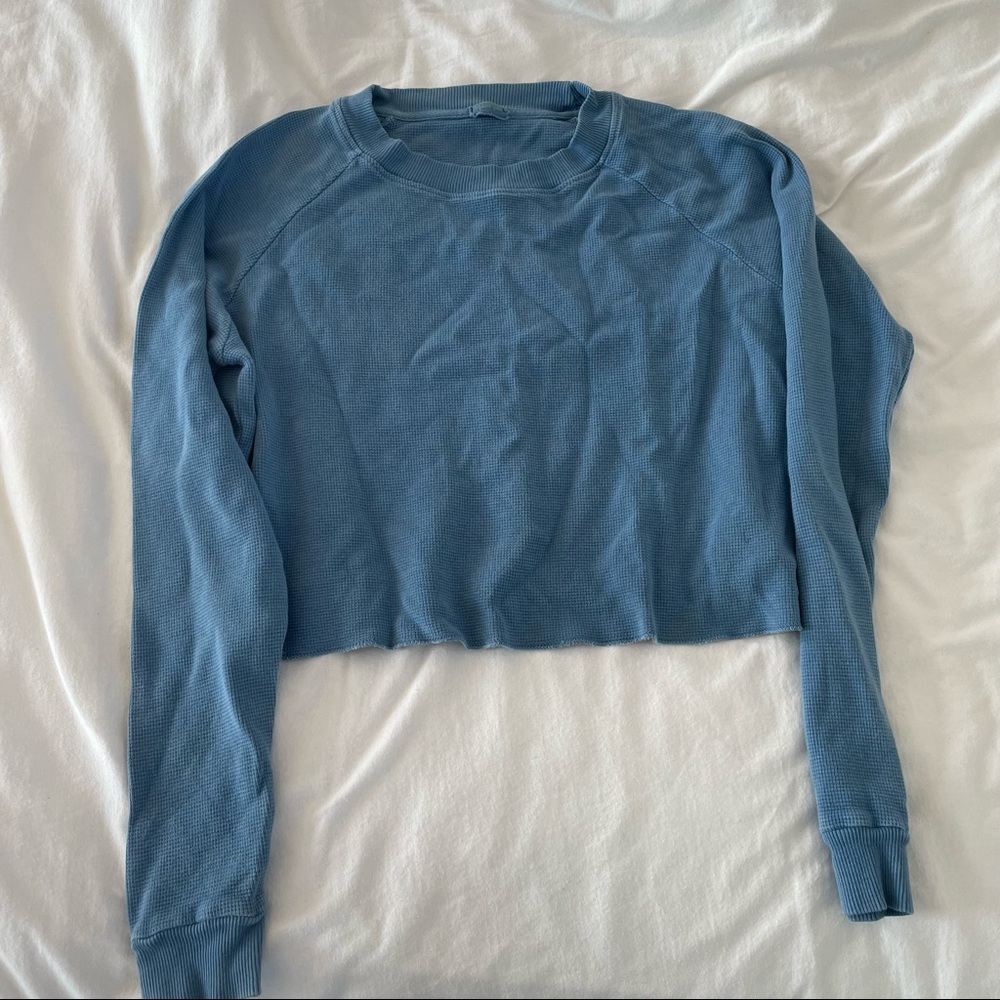 Brandy Melville blue long sleeve